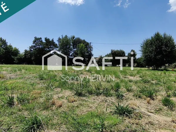 Terrain de 1147m² avec vue dégagée 