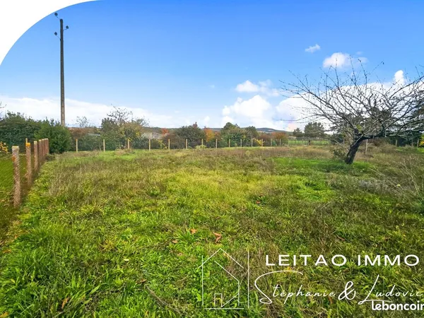 Terrain 858 m² Briatexte 