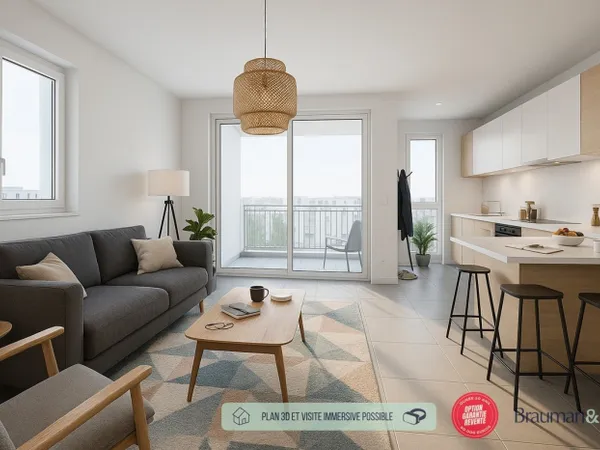 4 PIÈCES de 90m² + EXT(s) de 22m² + PKG(s) 