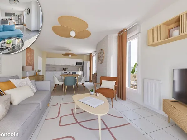 Appartement 4 pièces 84 m² 