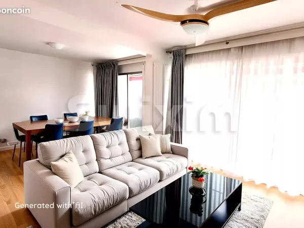 Appartement 3 pièces 61 m² 