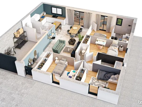 Maison 6 pièces 108 m² 