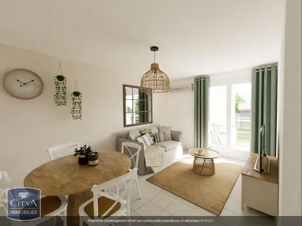 Appartement 2 pièces 33 m² 