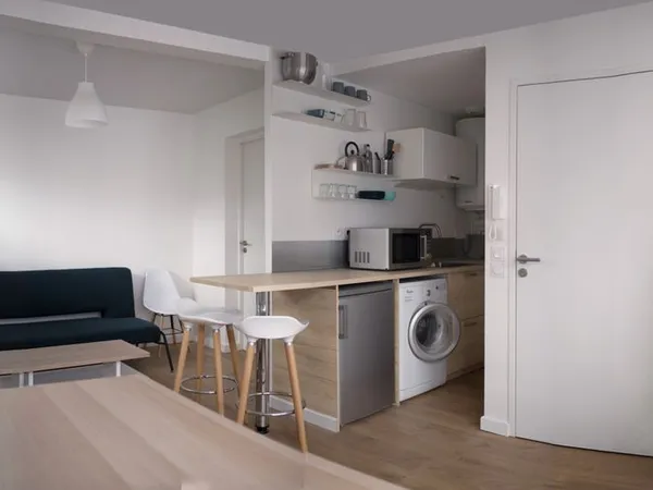 T1 de 2020, 26 m2, 455 HC, Quartier Vallières 