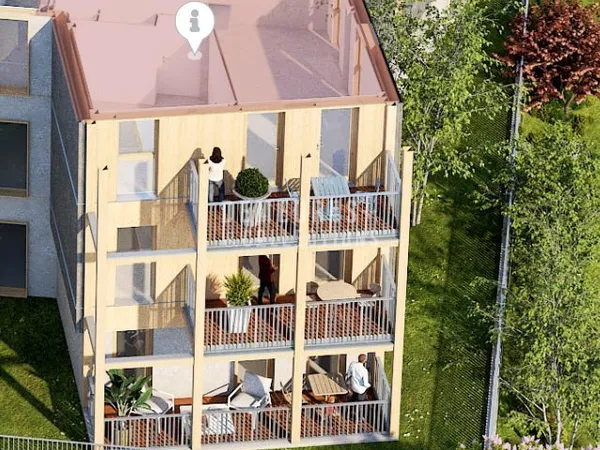 T2 44 m² - TERRES DES ALPINS 