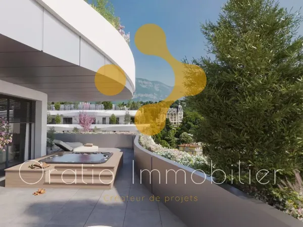 Rare! T5 de luxe avec terrasse végétalisée 