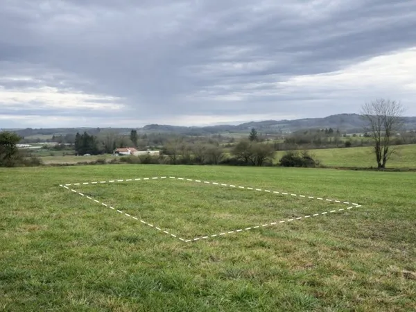 Terrain à bâtir 1 200 m2 Assainissement collectif