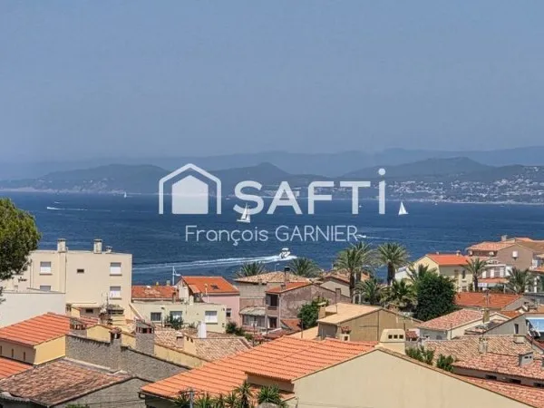 Résidence de standing, Superbe T2/3 de 41 m² proche des plages et commodités, terrasse vue mer de pl