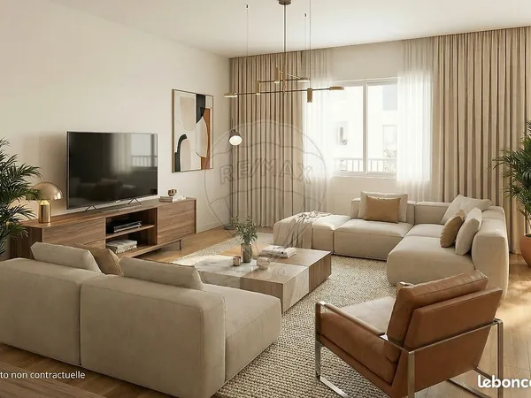 Appartement 3 pièces 69 m² 