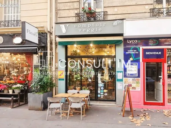 Fonds de commerce 80 m² 