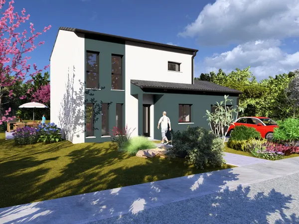 Terrain + maison 90 m² 