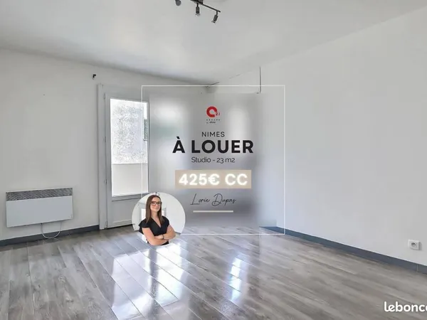 Studio 1 pièce 23 m² 