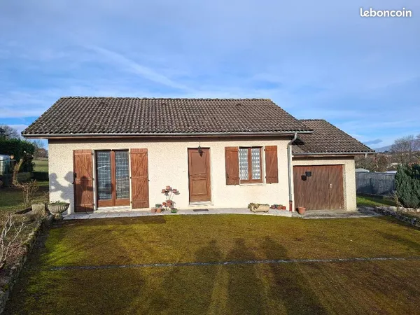 Villa Plain Pied Type 3 avec garage sur 500m2 de terrain 