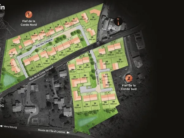 Terrain 379 m² Brem-sur-Mer 