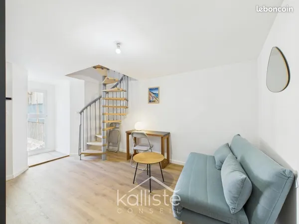 Duplex 2 pièces 21 m² 