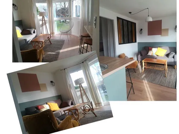 Studio lumineux meublé 