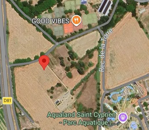 Terrain St-CYPRIEN 66750 