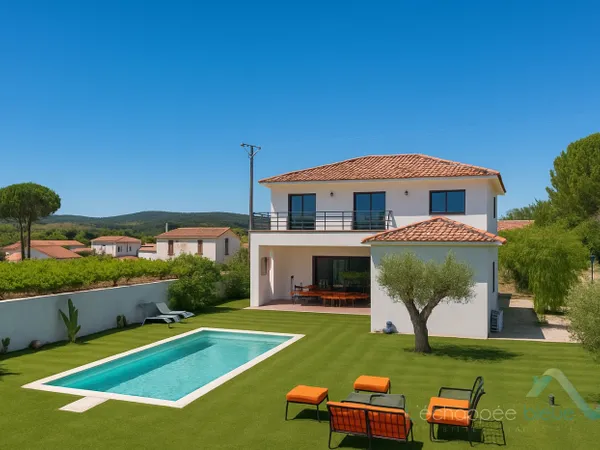 Magnifique Villa Contemporaine avec piscine à Cogolin 