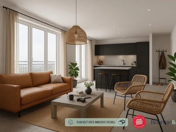 4 PIÈCES de 94m² + EXT(s) de 40m² 