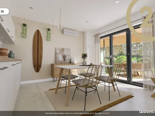 Appartement 3 pièces 43 m² 