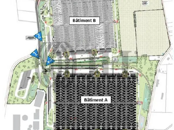 Entrepôt 101029 m² 