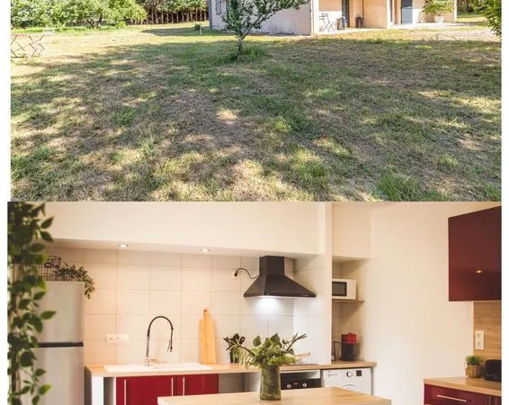 Maison T4 rénovée avec jardin privatif - 100 m² habitables - St-Étienne-de-Tulmont 