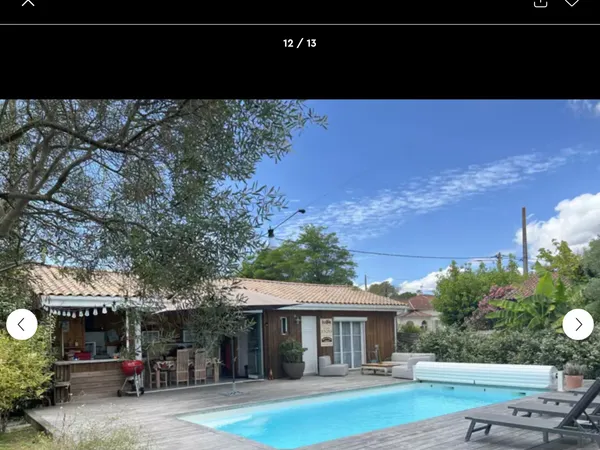Vends maison 160m² 6 chambres 3 salles de bains piscine 