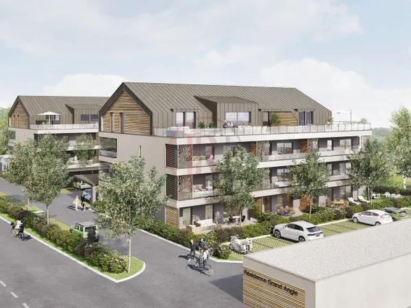Appartement 2 pièces neuf avec terrasse 
