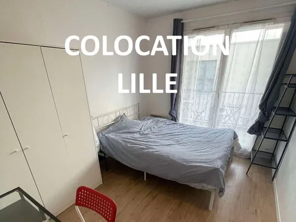 CoIoc .1 chambre meublée Dispo . Bon quartier st Maurice, métro, lit double, équipée, internet . 