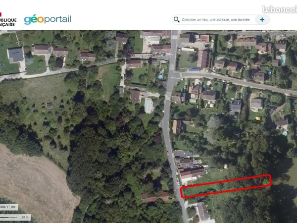 🚩 Terrain à bâtir à Fontenailles (secteur Glatigny) 