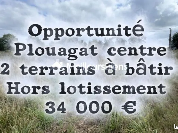 Terrain 431 m² Chatelaudren Plouagat 