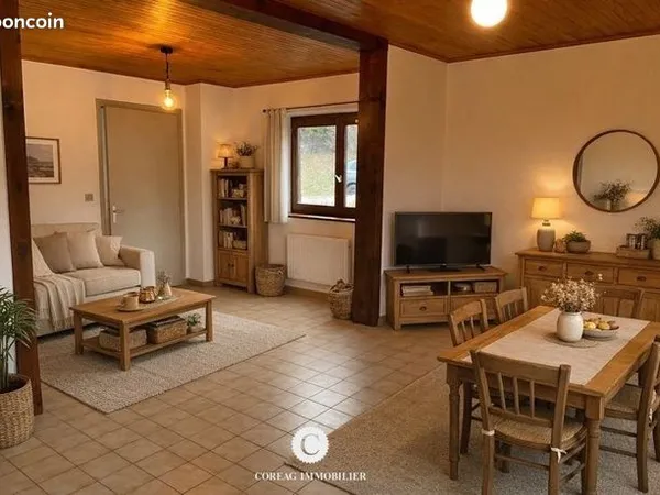 Appartement 3 pièces 53 m² 