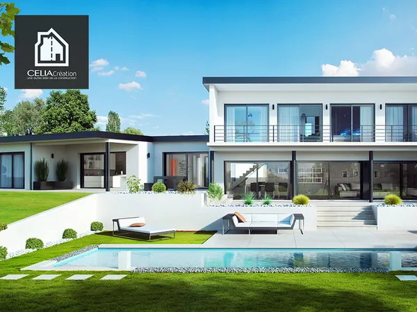 Projet de construction - Maison de 260 m² - Goyrans (31120) 
