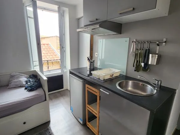 Studio meublé Montbernage 16 m2 