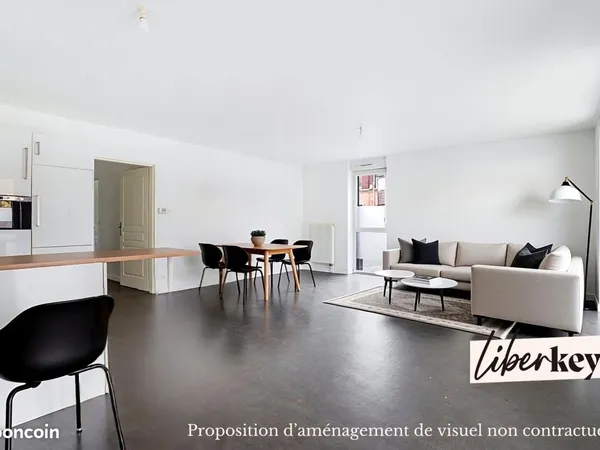 Appartement 3 pièces 73 m² 