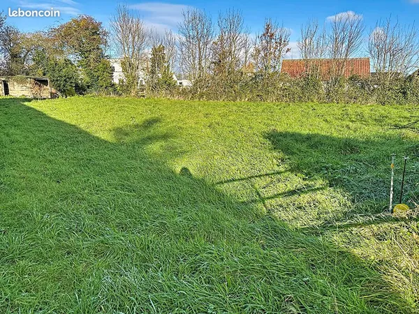 Terrain 840 m² SAINTE MERE EGLISE 