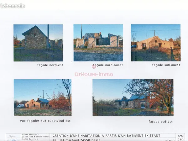Propriété 2 pièces 60 m² 