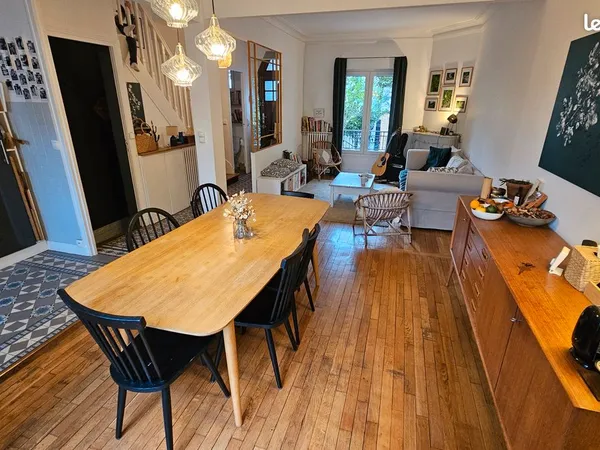 Maison de charme quartier Becon/Flachat (Asnières sur Seine, proche Courbevoie et Bois Colombes) à 