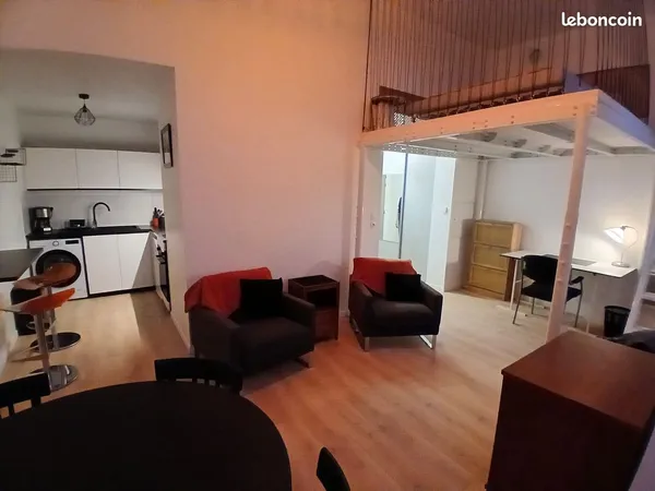 Location STUDIO, appartement meublé, Poitiers Centre 