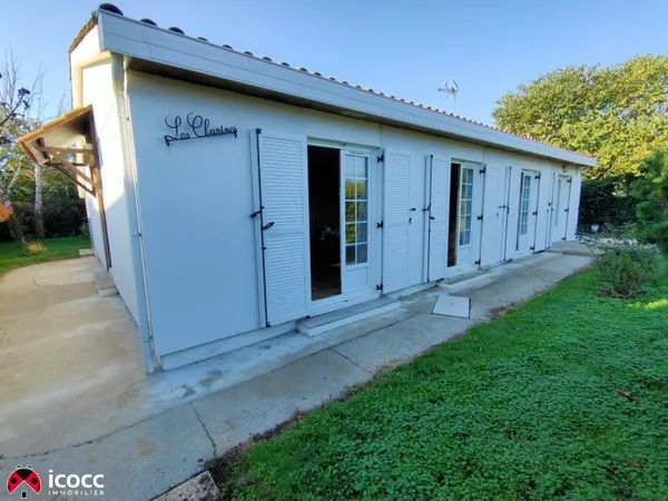 Maison plain pied 3 chambres à 2 minutes de luçon 