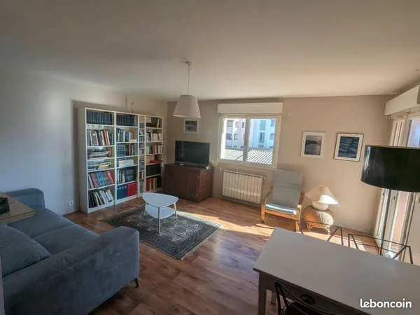 T3 meublé 75M2 avec Parking 
