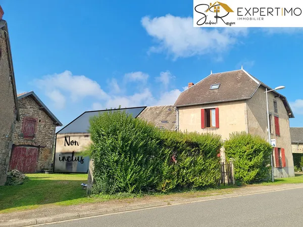 Maison + Grange + Bâtiment Annexe Terrain 1004 m2 
