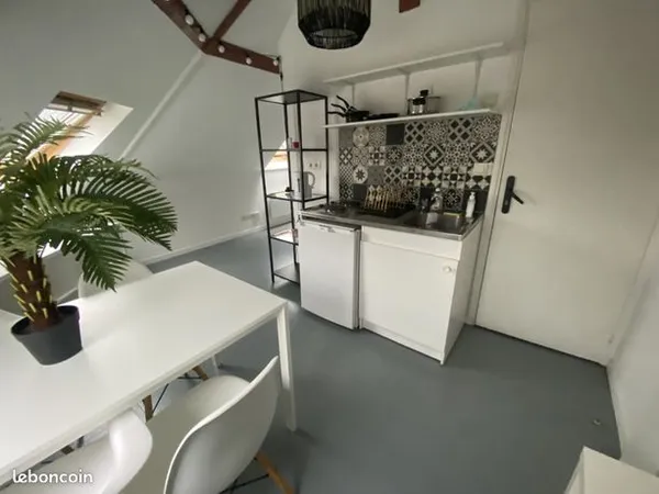Studio 1 pièce 13 m² 