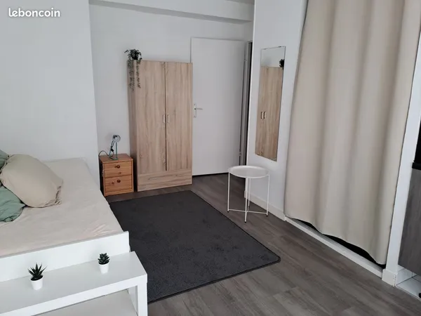 Studio meublé 24 m² avec terrasse - Hyper centre Rouen 