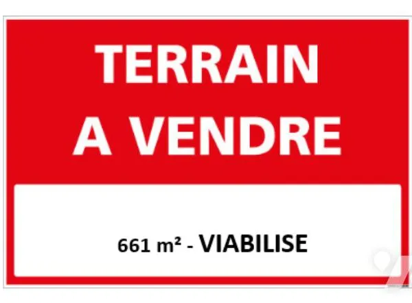 Terrain 661 m² 