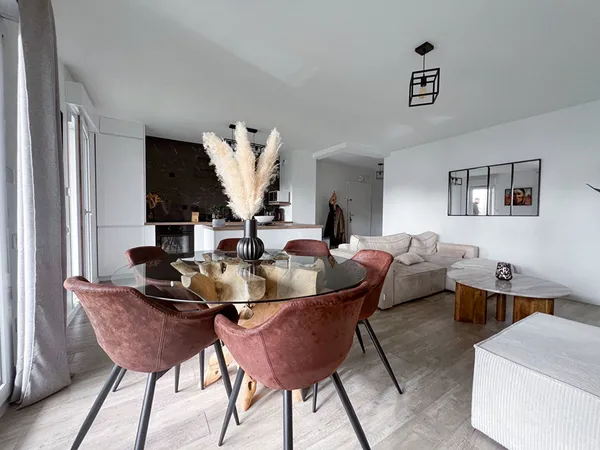 Appartement à Angers secteur Deux-Croix / Banchais - Type 3.67 m² avec balcon et parking 