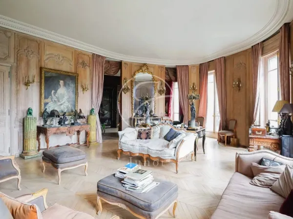 Paris 8e - FOCH / SAINT-JAMES - Appartement à vendre - 7 pièces 