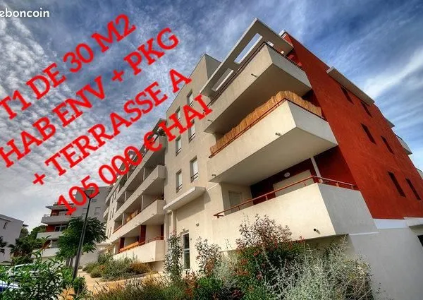 Appartement 1 pièce 29 m² 