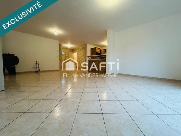 Plain pied 4 chambres 