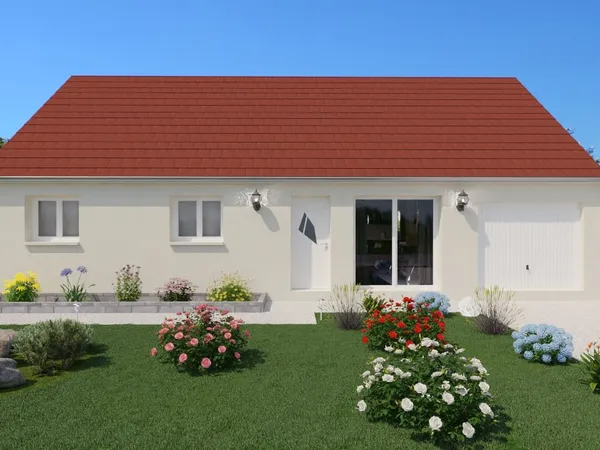 TERRAIN + MAISON 4 CHAMBRES + GARAGE à Chailles 